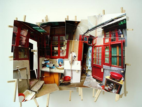 Escultura de recortables, rompecabezas huidizo, por J.C.Deus