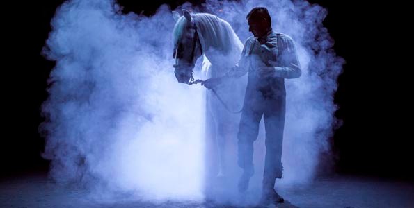 Un caballo solo no es un espectáculo entero Un caballo solo no es un espectáculo entero