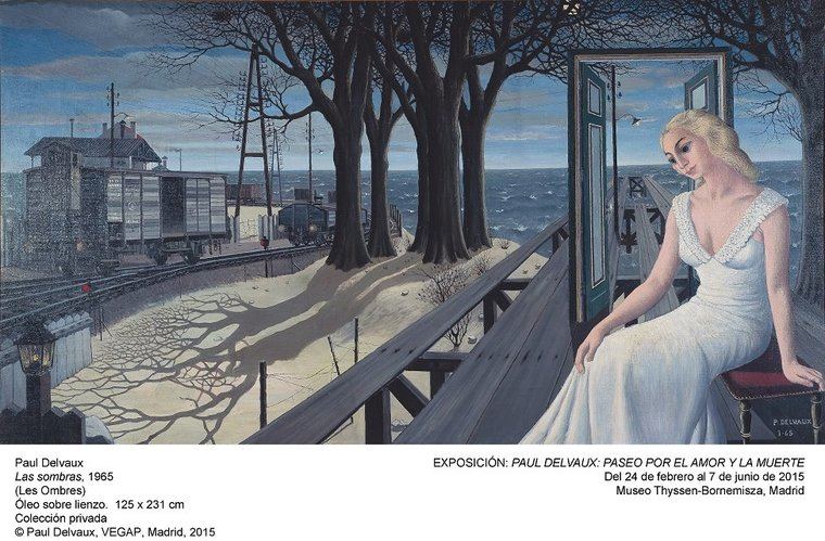 Paseo sin amor con Paul Delvaux