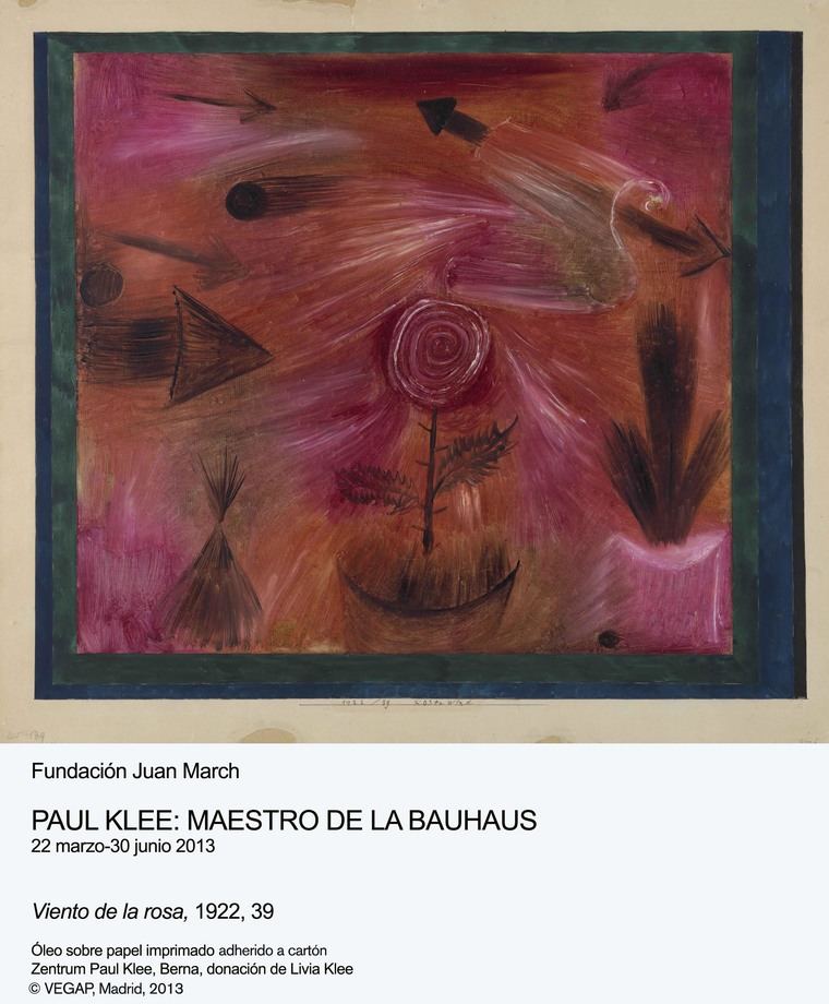 El profesor Paul Klee no consigue explicarnos al artista Paul Klee