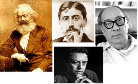 Marx, Proust, Onetti y Camus.