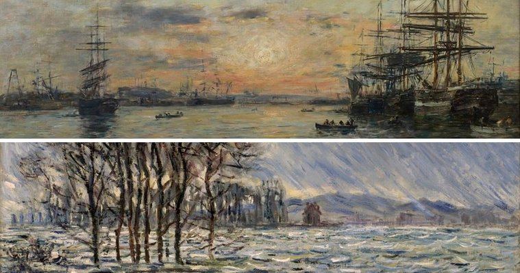 Monet y Boudin, maestros y discípulos