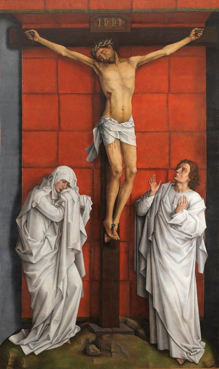 Celebrando a Van der Weyden en torno a su Calvario